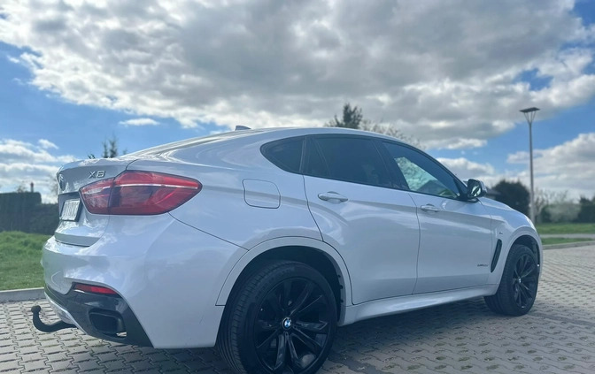 BMW X6 cena 149999 przebieg: 162000, rok produkcji 2016 z Mosina małe 121